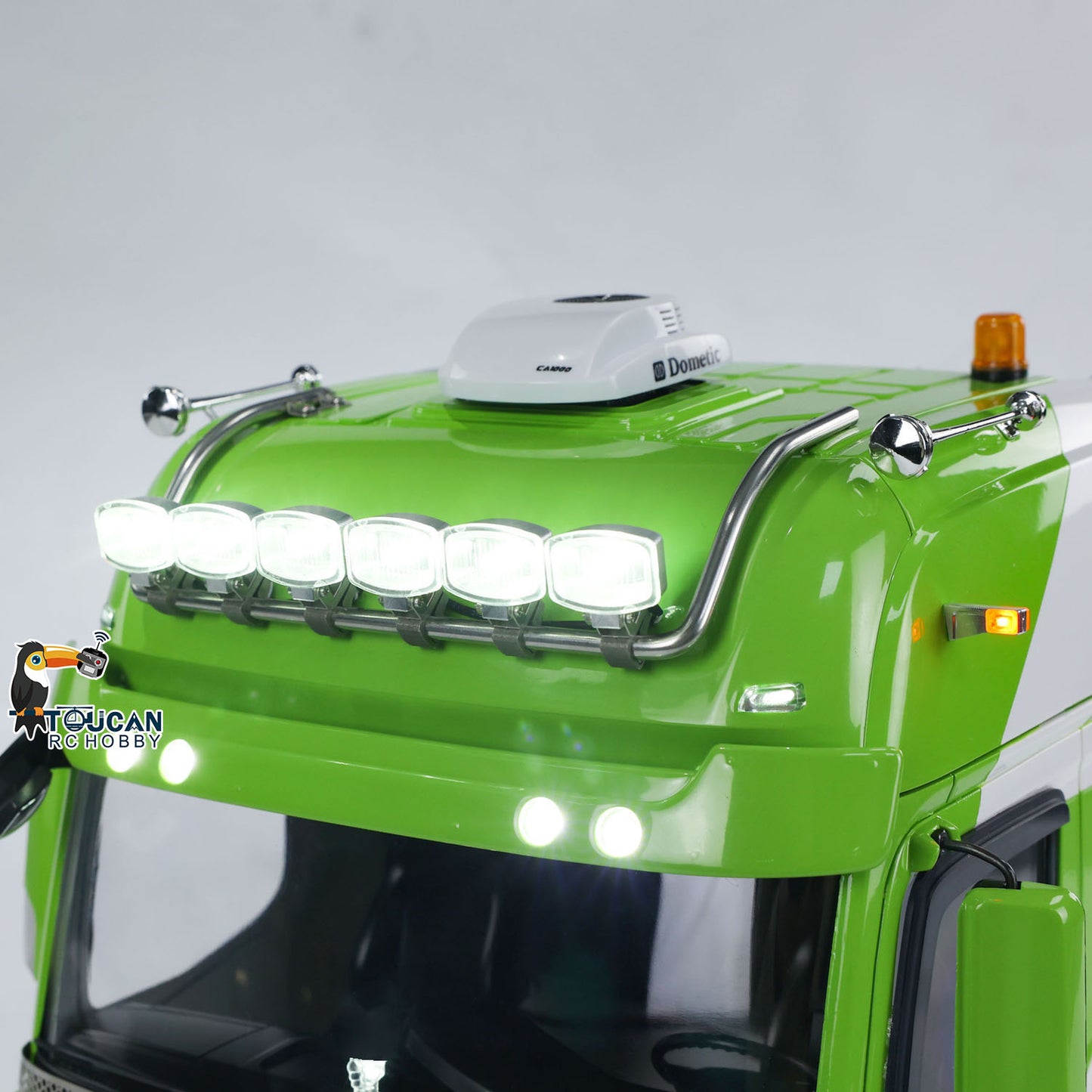 Unitru-01 3363 1/14 RC Tractor Truck Remote Control Lorry Car 10*10 Metal Chassis Smoke ST8 Radio Differential Lock RTR Light