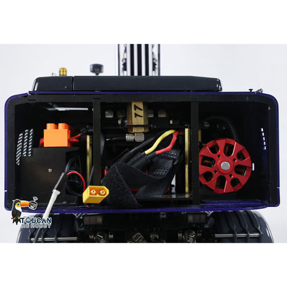 TOUCAN RC HOBBY MTModel 946-3 Metal 1/14 RC Hydraulic Excavator Grab 8-ways Reserving Valves Sound System Lights Ripper for Digger Model Enthusiasts