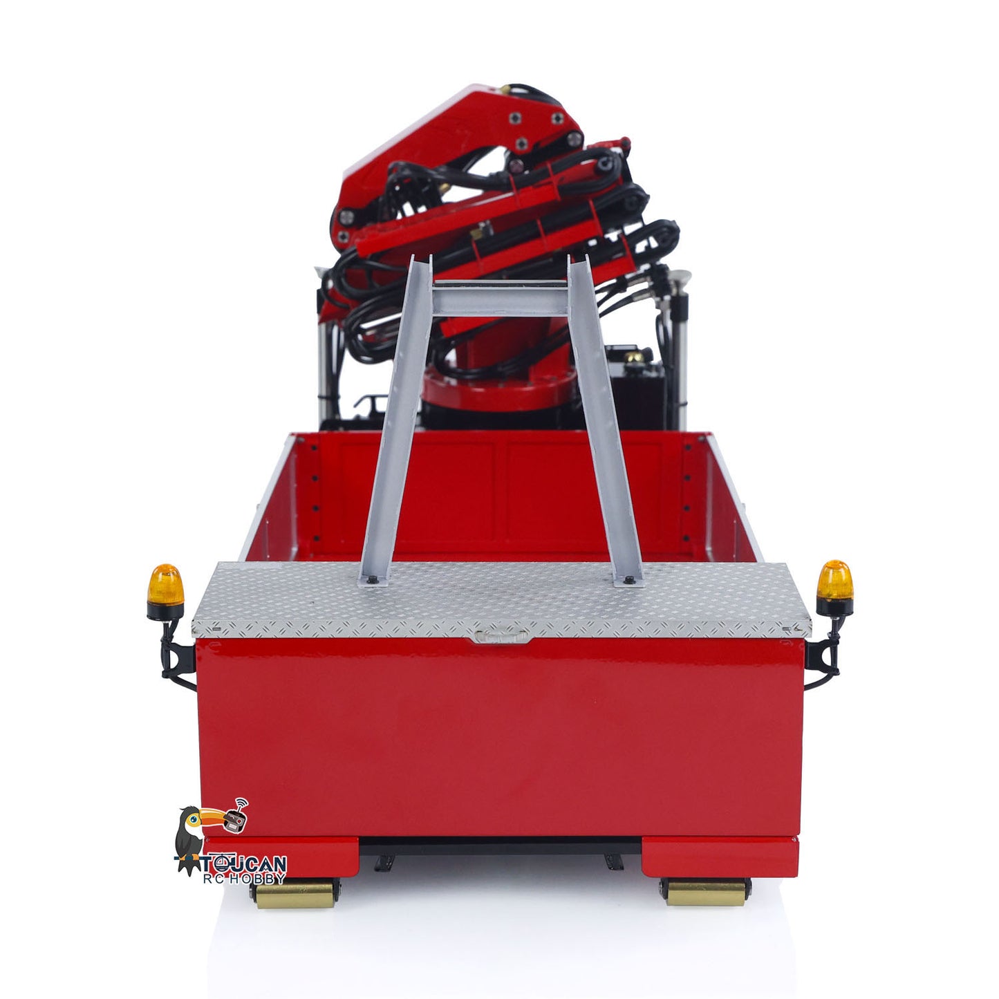LESU 1/14 Metal Cargo Box Hydraulic Crane with 7CH Valves for Z0031 Z0017 Z0036 Z0016 20160901 8x8 RC Roll On Off Dump Truck Model