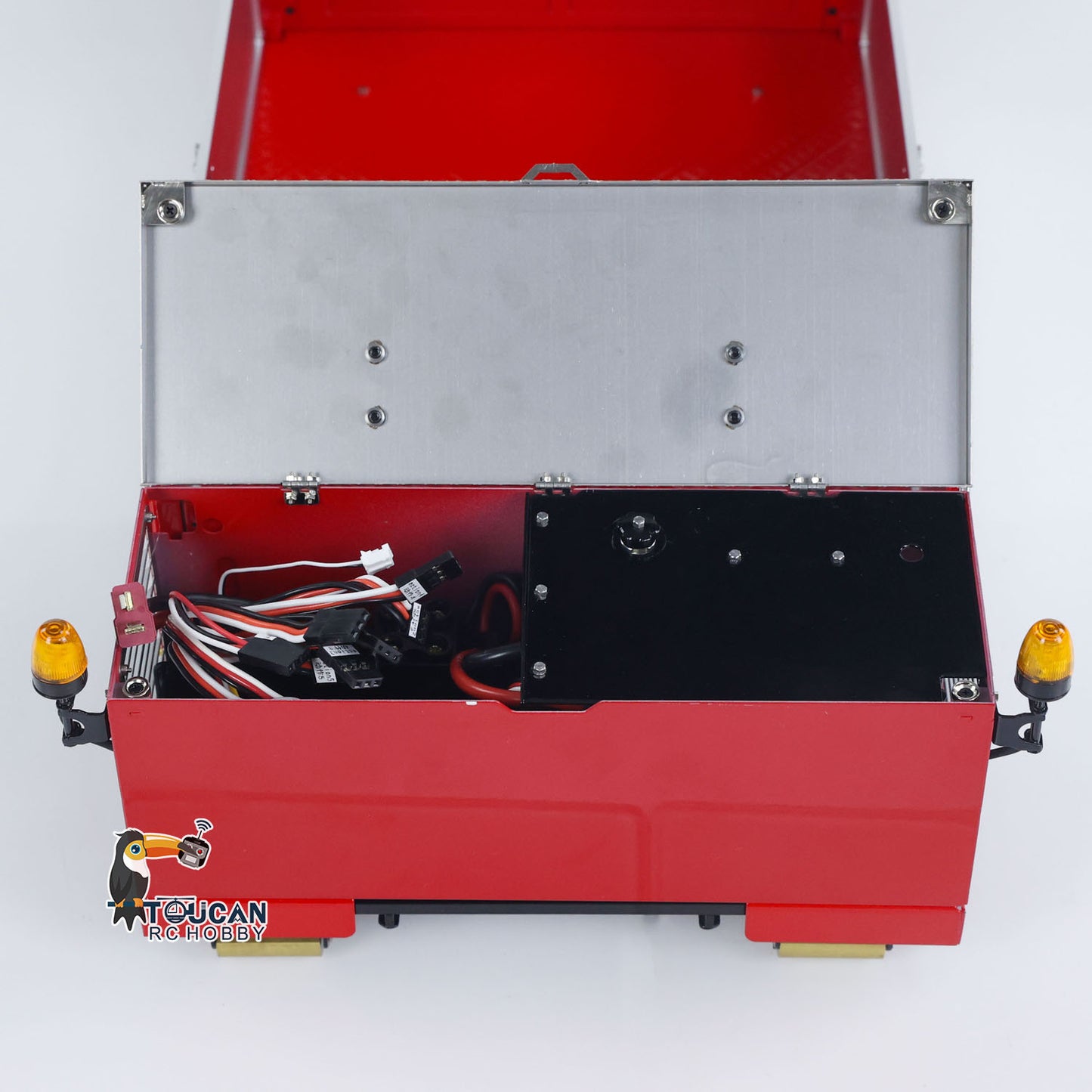 LESU 1/14 Metal Cargo Box Hydraulic Crane with 7CH Valves for Z0031 Z0017 Z0036 Z0016 20160901 8x8 RC Roll On Off Dump Truck Model