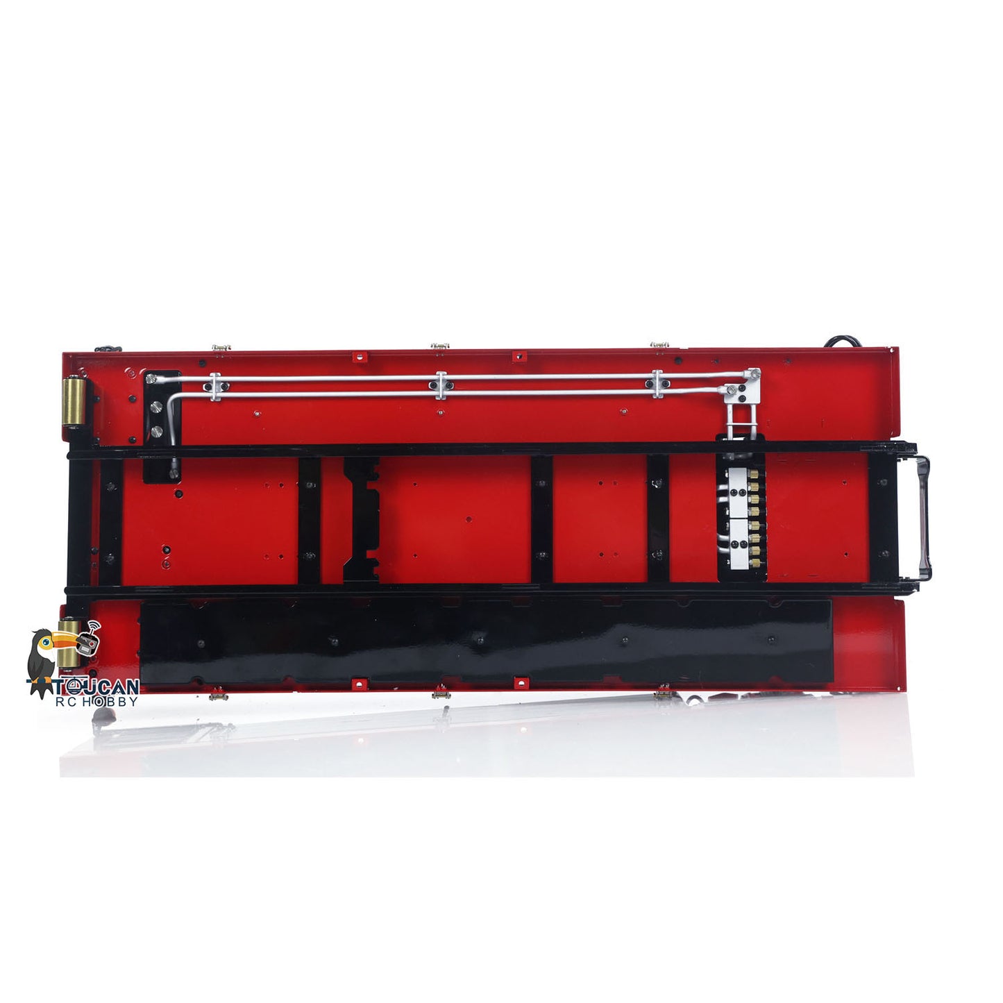 LESU 1/14 Metal Cargo Box Hydraulic Crane with 7CH Valves for Z0031 Z0017 Z0036 Z0016 20160901 8x8 RC Roll On Off Dump Truck Model