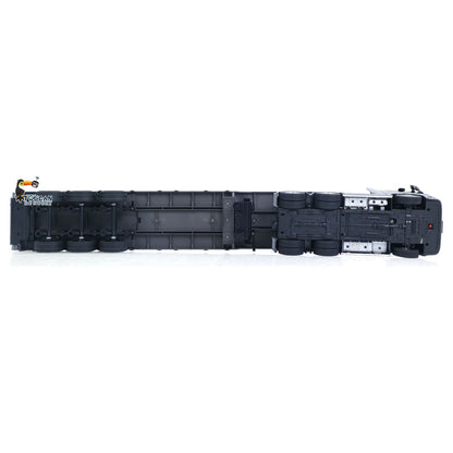 TOUCAN RC HOBBY US Stock HUINA 770S 1/24 RC Tractor Truck Radio Controlled Vehicle 3Axle Plastic Semi Flatbed Trailer W/ Support Legs