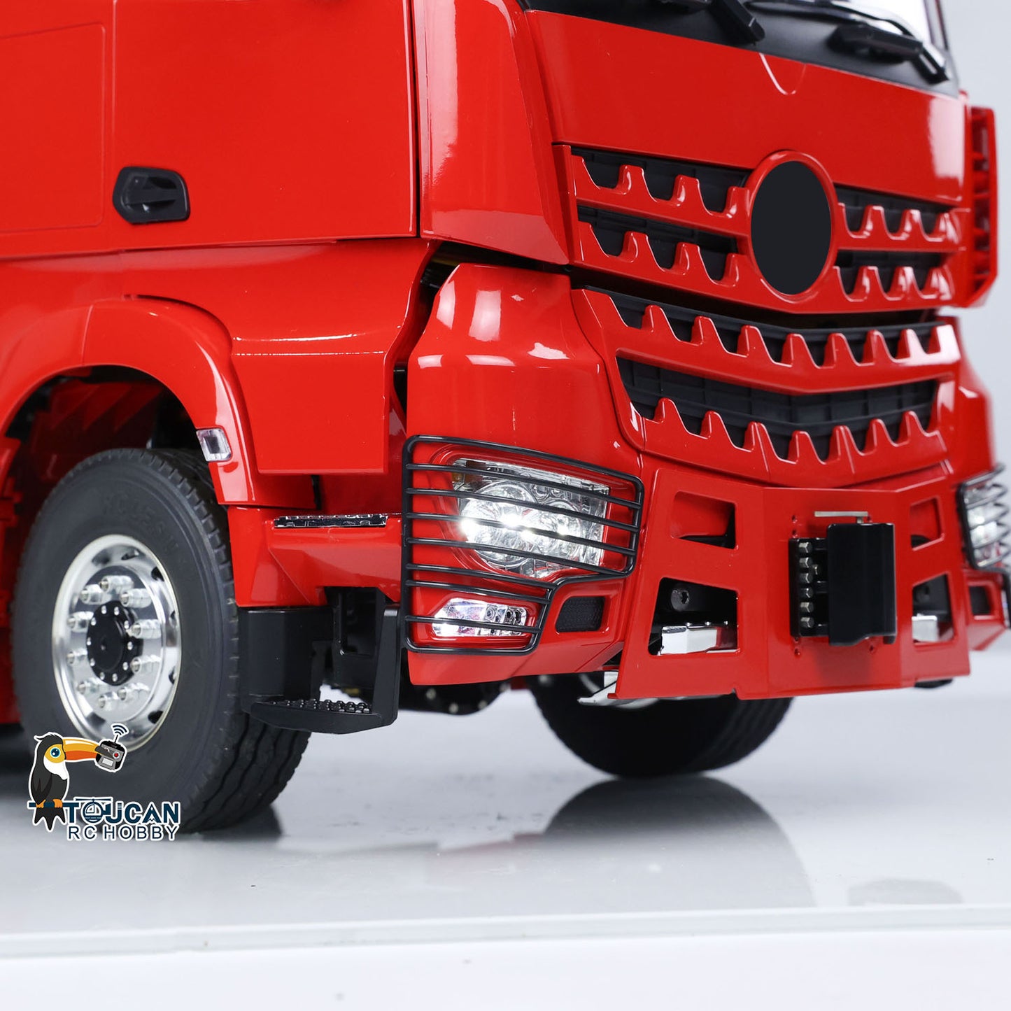 TOUCAN Metal Differential Lock Axles 3Speed Gearbox 8X8 1:14 RC Tractor Truck 3363 Radio Control Lorry Cars
