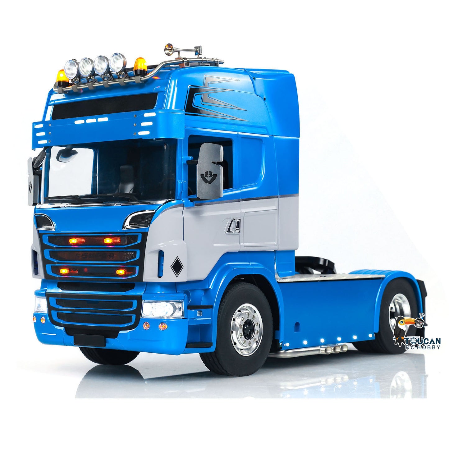 4X4 1/14 TOUCAN RC Tractor Truck DIY Customized Remote Control Car Metal Chassis