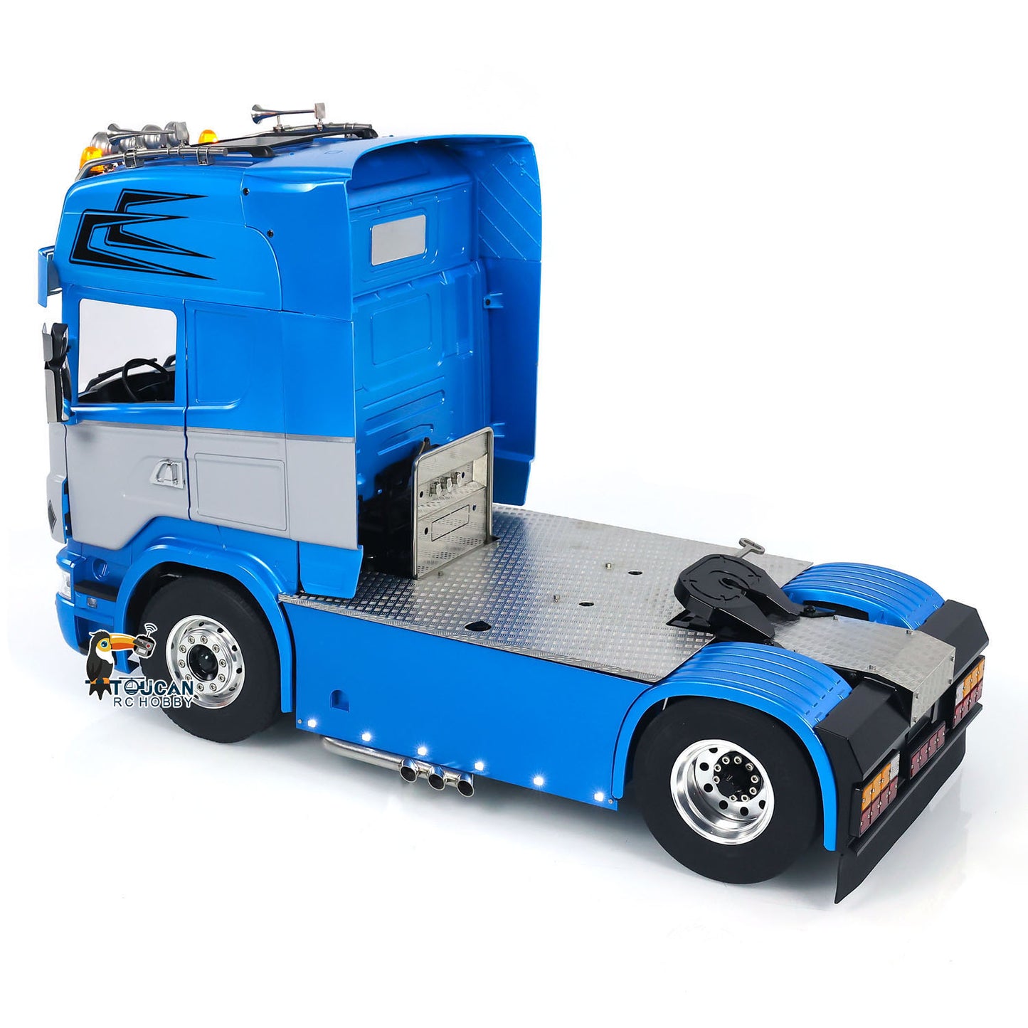 4X4 1/14 TOUCAN RC Tractor Truck DIY Customized Remote Control Car Metal Chassis