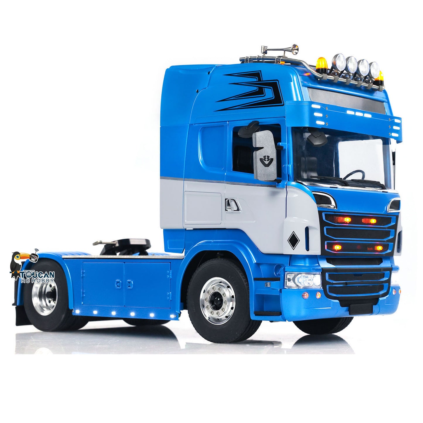 4X4 1/14 TOUCAN RC Tractor Truck DIY Customized Remote Control Car Metal Chassis