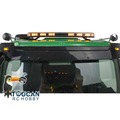 LESU K3363 Cabin 1/14 Metal 6x6 RC Hydraulic Dump Truck 3 Speed Transmission FlySky I6S Radio Controller Differential Lock for Model Enthusiast