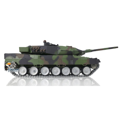 TOUCAN RC HOBBY Henglong 1/16 TK7.0 3889 Leopard2A6 RTR RC Tank FPV Barrel Recoil BB IR Smoke 360 Degrees Turret Metal Tracks Road Drive Idler Wheels Gearbox