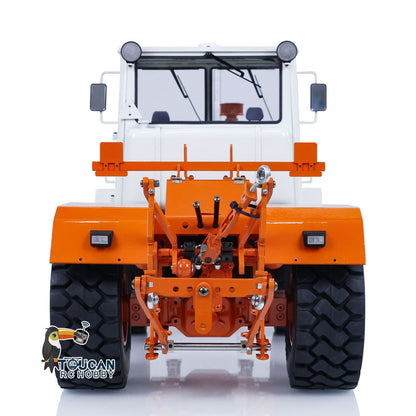 Toucanhobby T150K 1/12 Metal RC PNP Hydraulic Tractor 2 Speed Transmission 3 Way Valve I6S Controller Light Sound for Model Collectors