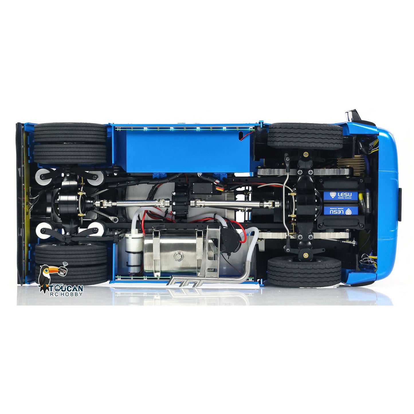 4X4 1/14 TOUCAN RC Tractor Truck DIY Customized Remote Control Car Metal Chassis