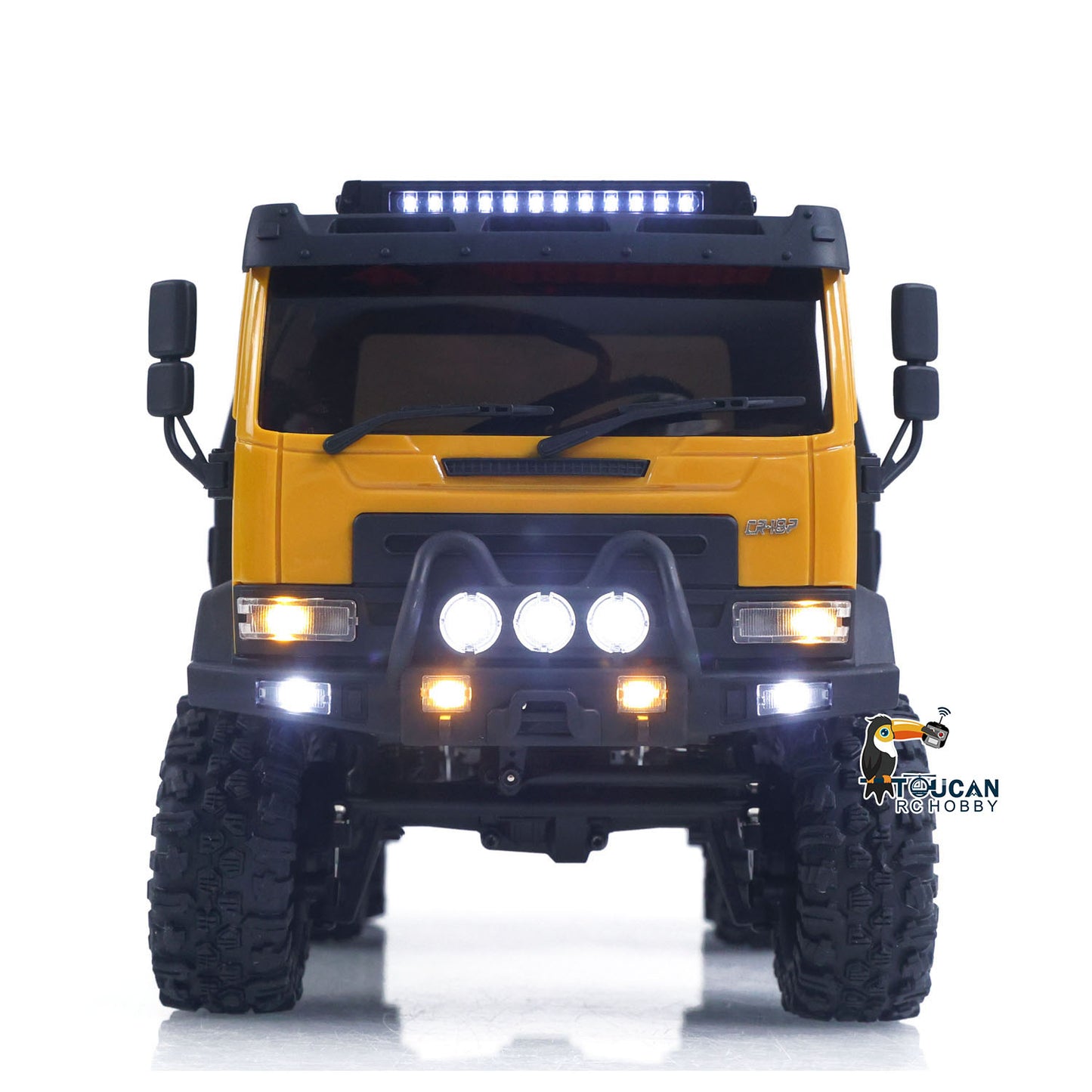 US Stock Hobby Plus 1/18 Remote Control Off Road Car 6X6 RC Flatbed Truck 2Speed Gearbox Flysky ESC 280 Brushed Motor 6CH Radio RTR