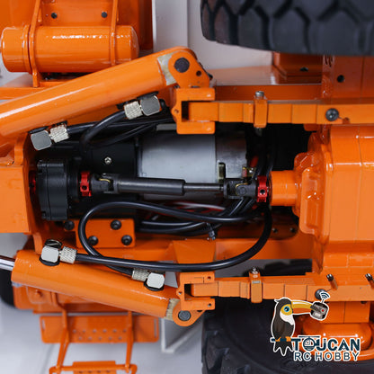 Toucanhobby T150K 1/12 Metal RC PNP Hydraulic Tractor 2 Speed Transmission 3 Way Valve I6S Controller Light Sound for Model Collectors