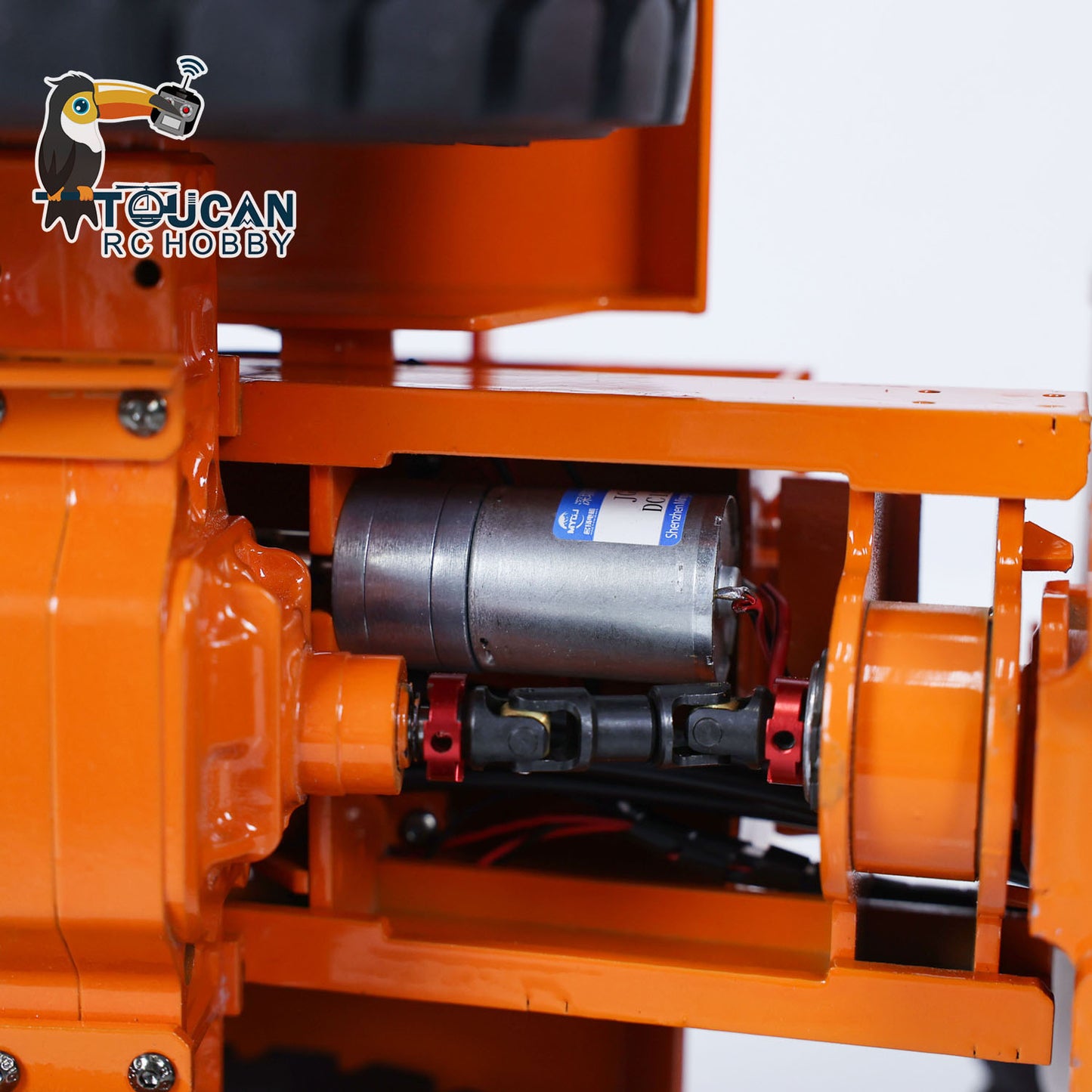 Toucanhobby T150K 1/12 Metal RC PNP Hydraulic Tractor 2 Speed Transmission 3 Way Valve I6S Controller Light Sound for Model Collectors
