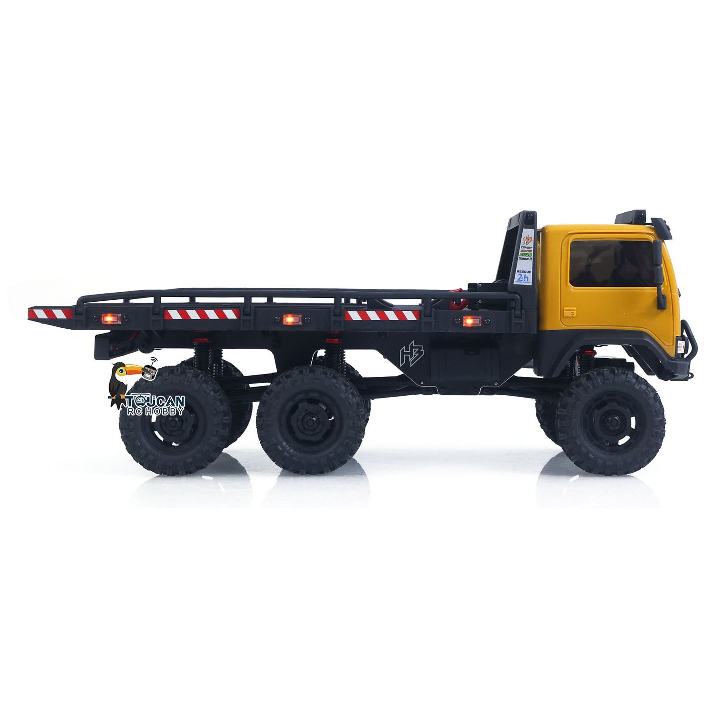 Fast Free Shipping for EU Hobby Plus 1/18 Remote Control Off Road Car 6X6 RC Flatbed Truck 2Speed Gearbox Flysky ESC 280 Brushed Motor 6CH Radio RTR
