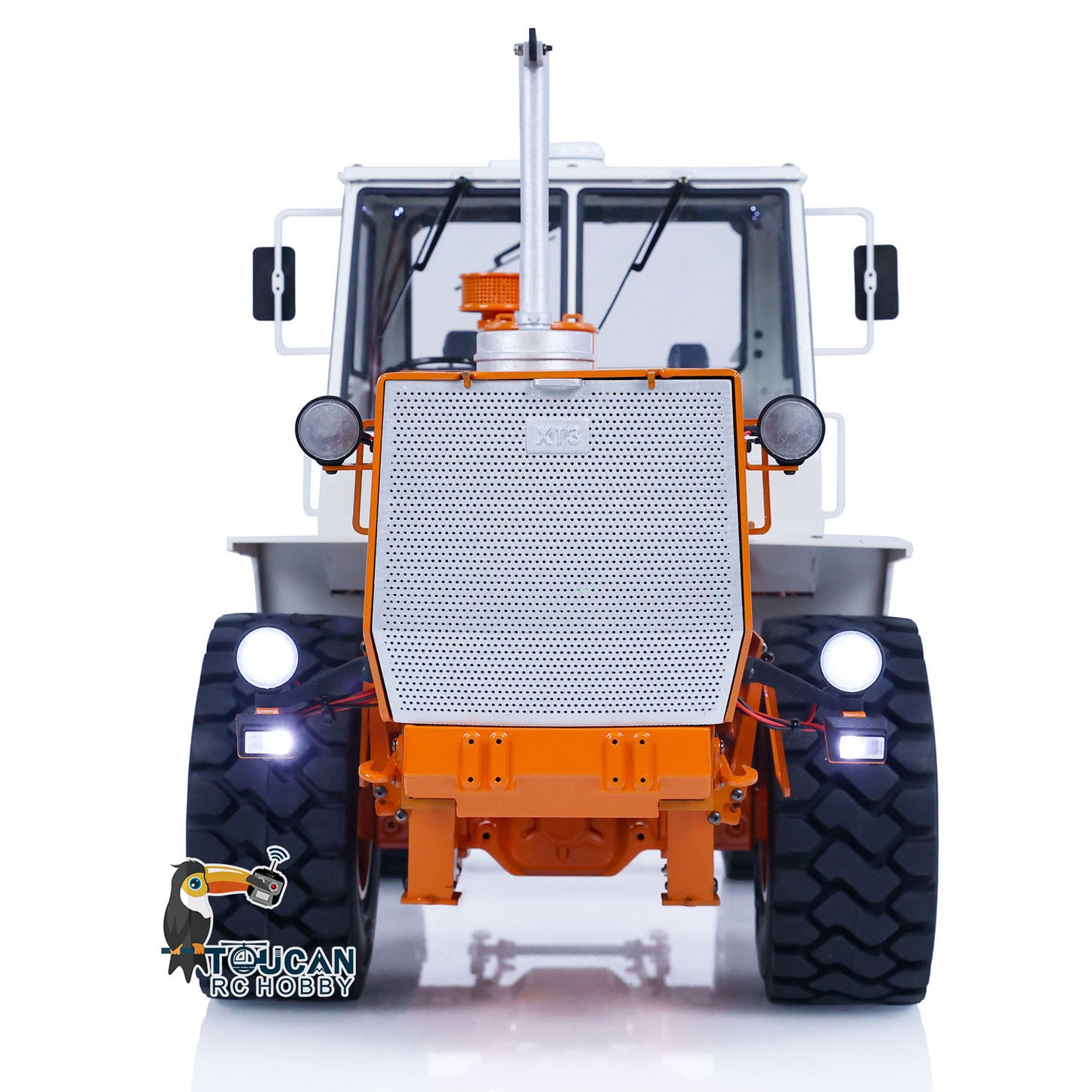 Toucanhobby T150K 1/12 Metal RC PNP Hydraulic Tractor 2 Speed Transmission 3 Way Valve I6S Controller Light Sound for Model Collectors