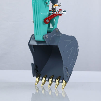 LESU 1/14 Remote Control Metal Hydraulic Excavator SK500 RC Digger Finished Model 6CH Valve 3MAP Pump Brass Relief Valve Lights