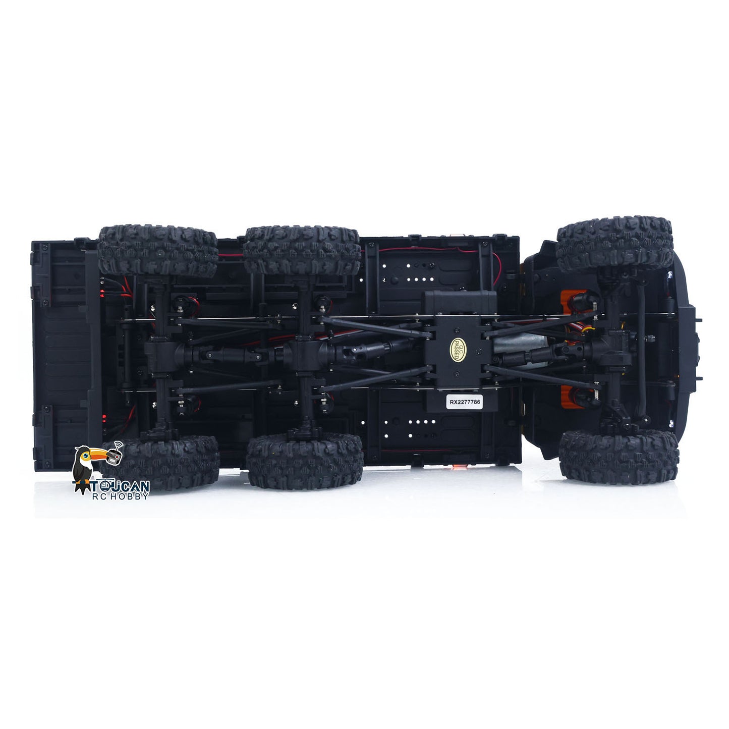 US Stock Hobby Plus 1/18 Remote Control Off Road Car 6X6 RC Flatbed Truck 2Speed Gearbox Flysky ESC 280 Brushed Motor 6CH Radio RTR