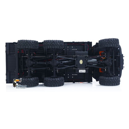 US Stock Hobby Plus 1/18 Remote Control Off Road Car 6X6 RC Flatbed Truck 2Speed Gearbox Flysky ESC 280 Brushed Motor 6CH Radio RTR