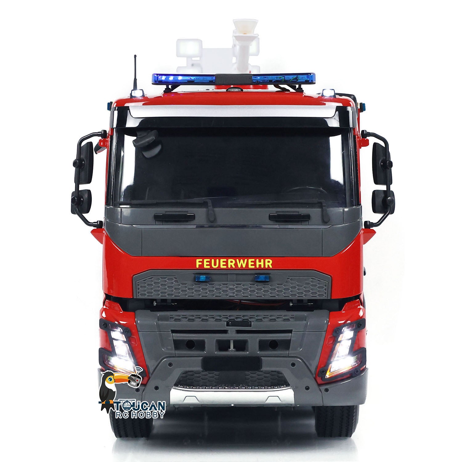 4x2 RC Fire Fighting Truck 1:14 2-speed Transmission Radio