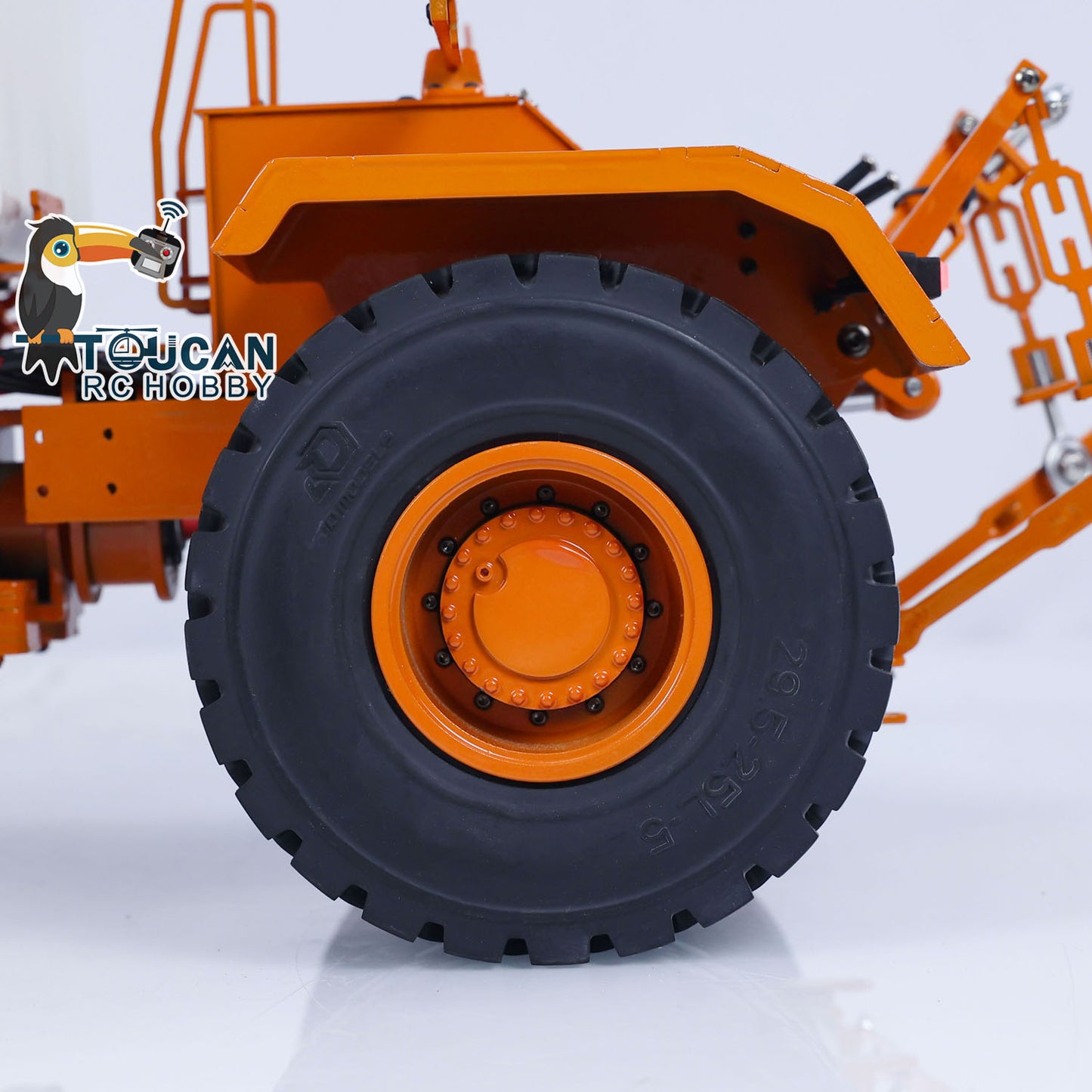 Toucanhobby T150K 1/12 Metal RC PNP Hydraulic Tractor 2 Speed Transmission 3 Way Valve I6S Controller Light Sound for Model Collectors