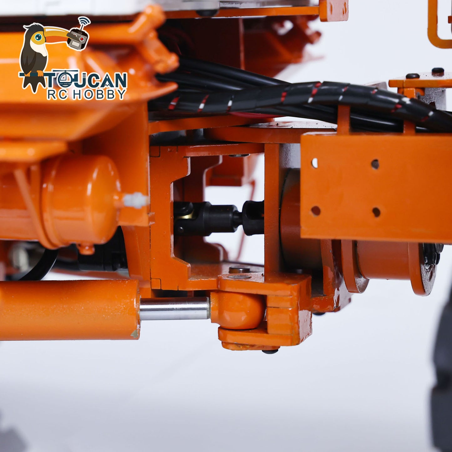 Toucanhobby T150K 1/12 Metal RC PNP Hydraulic Tractor 2 Speed Transmission 3 Way Valve I6S Controller Light Sound for Model Collectors