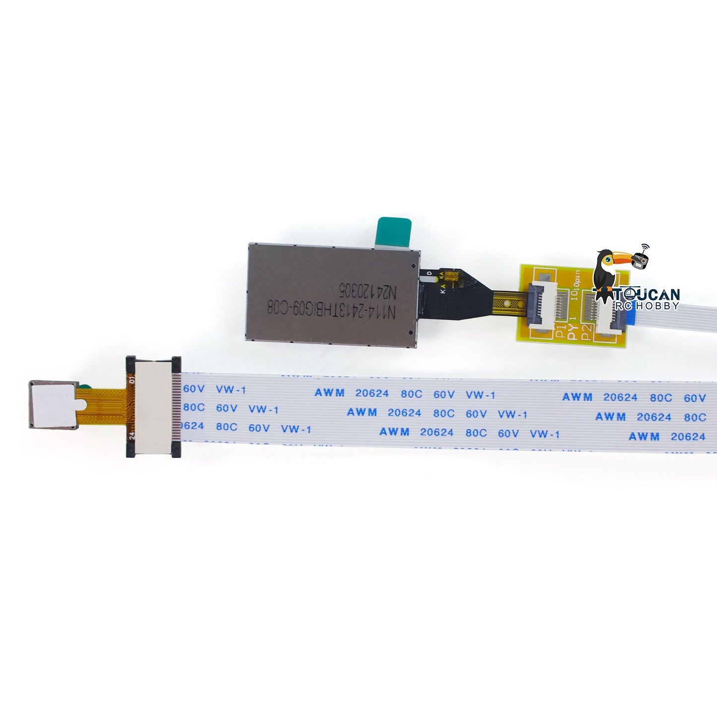 Reverse Camera LCD Display for DIY Scale RC Tractor Truck Hydraulic Dumper Crawler Car Radio Controlled Off Road Vehicles Model