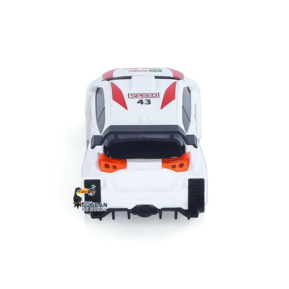 High Speed 2.4G Mini RC Drift Car 1/43 Racing Vehicles Gyroscope 4WD Ready to Go Mini Car Radio Battery Lights Model