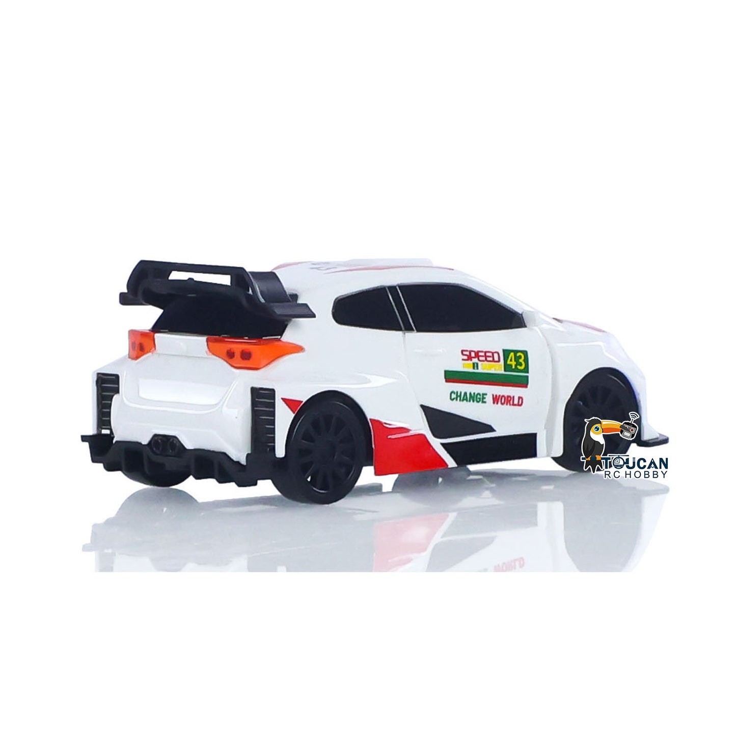 1/43 High Speed 2.4G Radio Controlled Racing Car RC Drift Vehicle 4WD RTR Mini Model Car Battery for Children