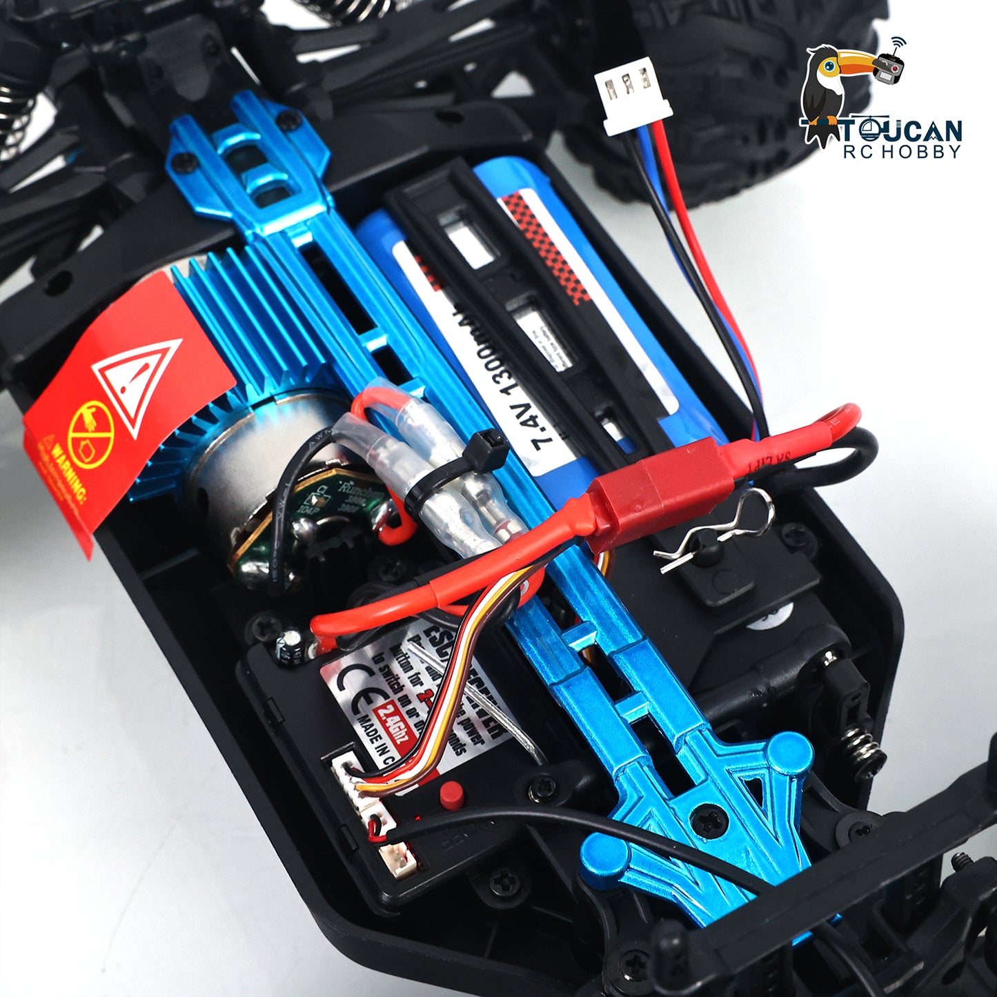 US Stock 38KM/H SCY 16102 1/16 4*4 RC Off Road Vehicle Remote Control Electric Big Tire Truck 30A ESC 17G 3Wire Servo LED Light Model Car