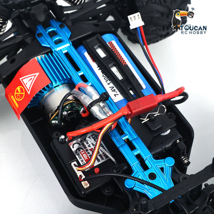 US Stock 38KM/H SCY 16102 1/16 4*4 RC Off Road Vehicle Remote Control Electric Big Tire Truck 30A ESC 17G 3Wire Servo LED Light Model Car