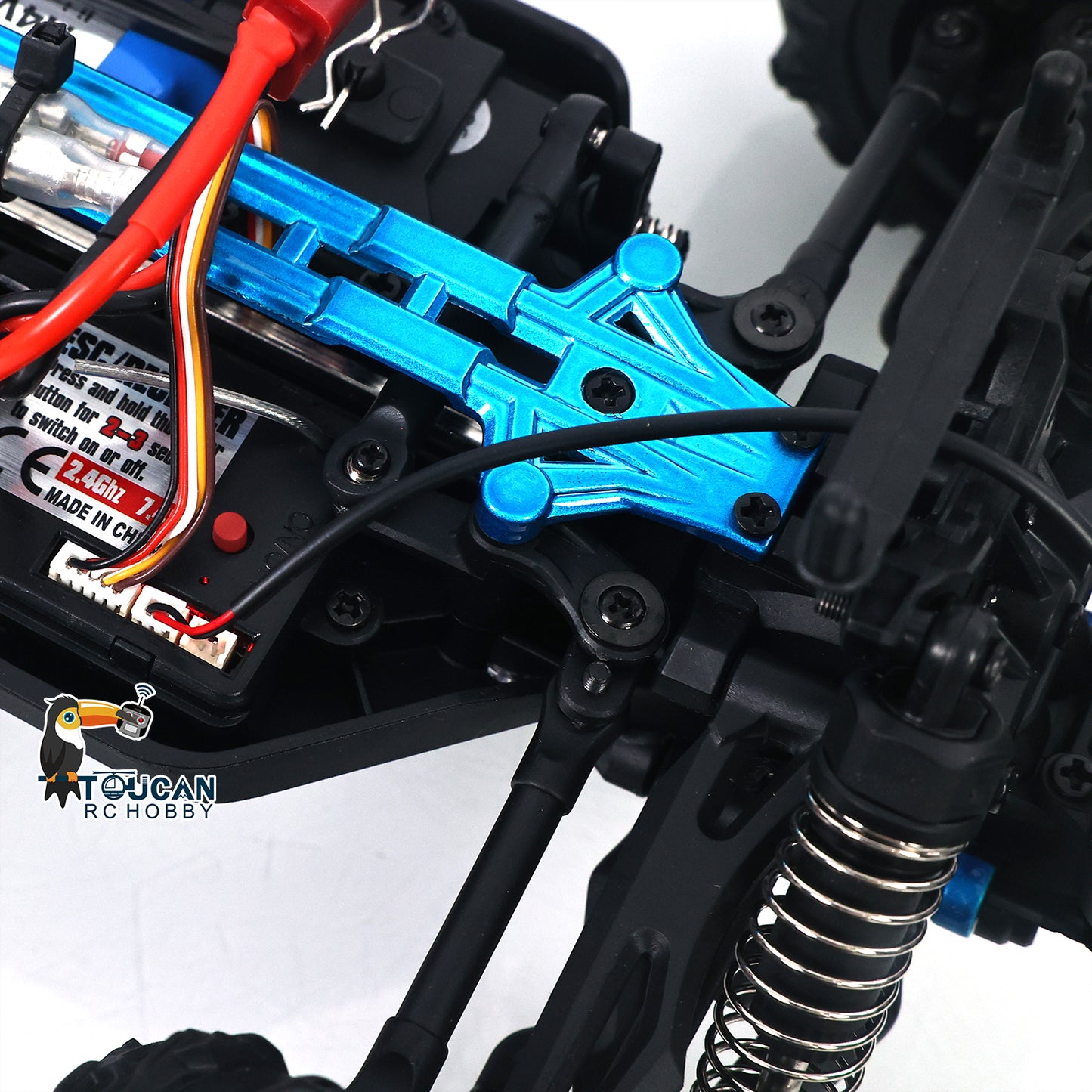 US Stock 38KM/H SCY 16102 1/16 4*4 RC Off Road Vehicle Remote Control Electric Big Tire Truck 30A ESC 17G 3Wire Servo LED Light Model Car