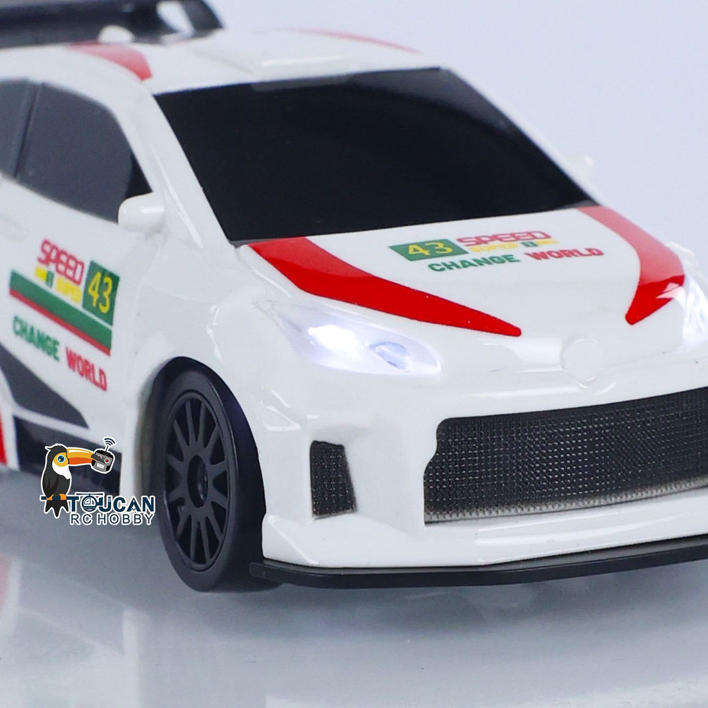 1/43 High Speed 2.4G Radio Controlled Racing Car RC Drift Vehicle 4WD RTR Mini Model Car Battery for Children