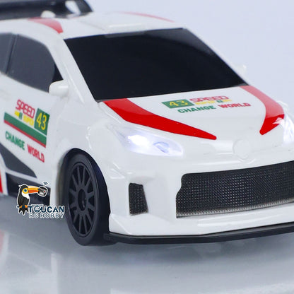 1/43 High Speed 2.4G Radio Controlled Racing Car RC Drift Vehicle 4WD RTR Mini Model Car Battery for Children