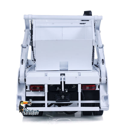 JXModel VL18U K3363 Cabin 1/14 Metal RC Hydraulic Skip Loader RTR 6x4 Axles Differential Lock 4-Way Valve 2-Speed Gearbox Light Sound for Collectors