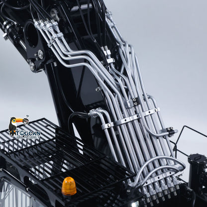 LESU LR956 1/14 RC Digger 7CH Valves 3Arms Radio Control Hydraulic Excavator Metal Chassis Brushless Motor Flysky PL18EV LITE