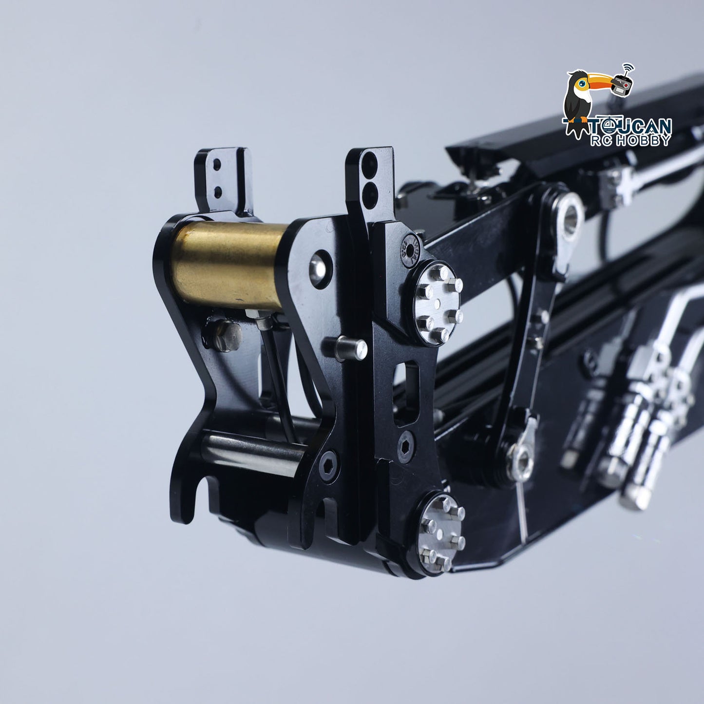 LESU LR956 1/14 RC Digger 7CH Valves 3Arms Radio Control Hydraulic Excavator Metal Chassis Brushless Motor Flysky PL18EV LITE