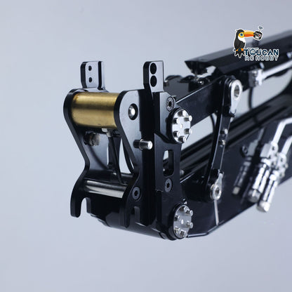 LESU LR956 1/14 RC Digger 7CH Valves 3Arms Radio Control Hydraulic Excavator Metal Chassis Brushless Motor Flysky PL18EV LITE