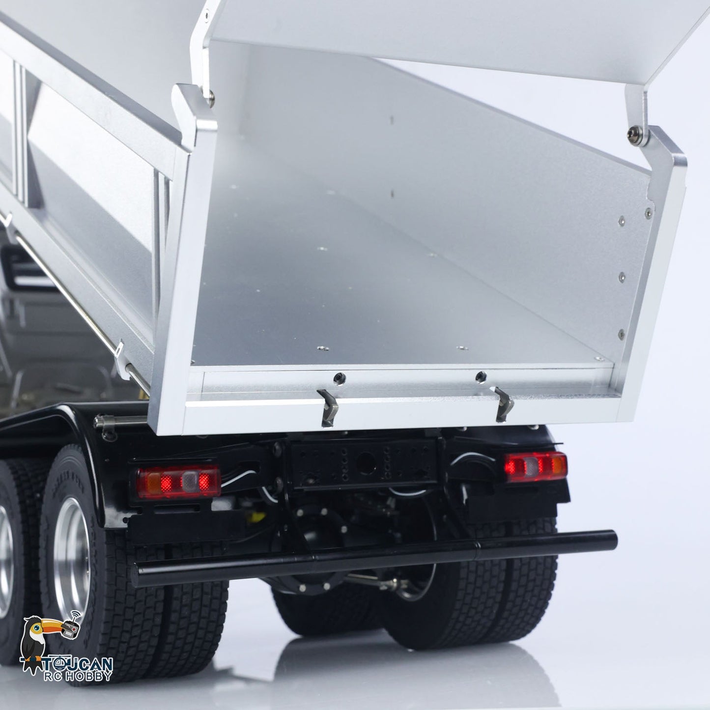 MD 1/14 6*6 Metal RC Hydraulic Dumper Truck 3348 2025Type 6WD Radio Controlled Tipper Lorry Car Model Metal Chassis 2Speed Gearbox Light Sound ESC Motor