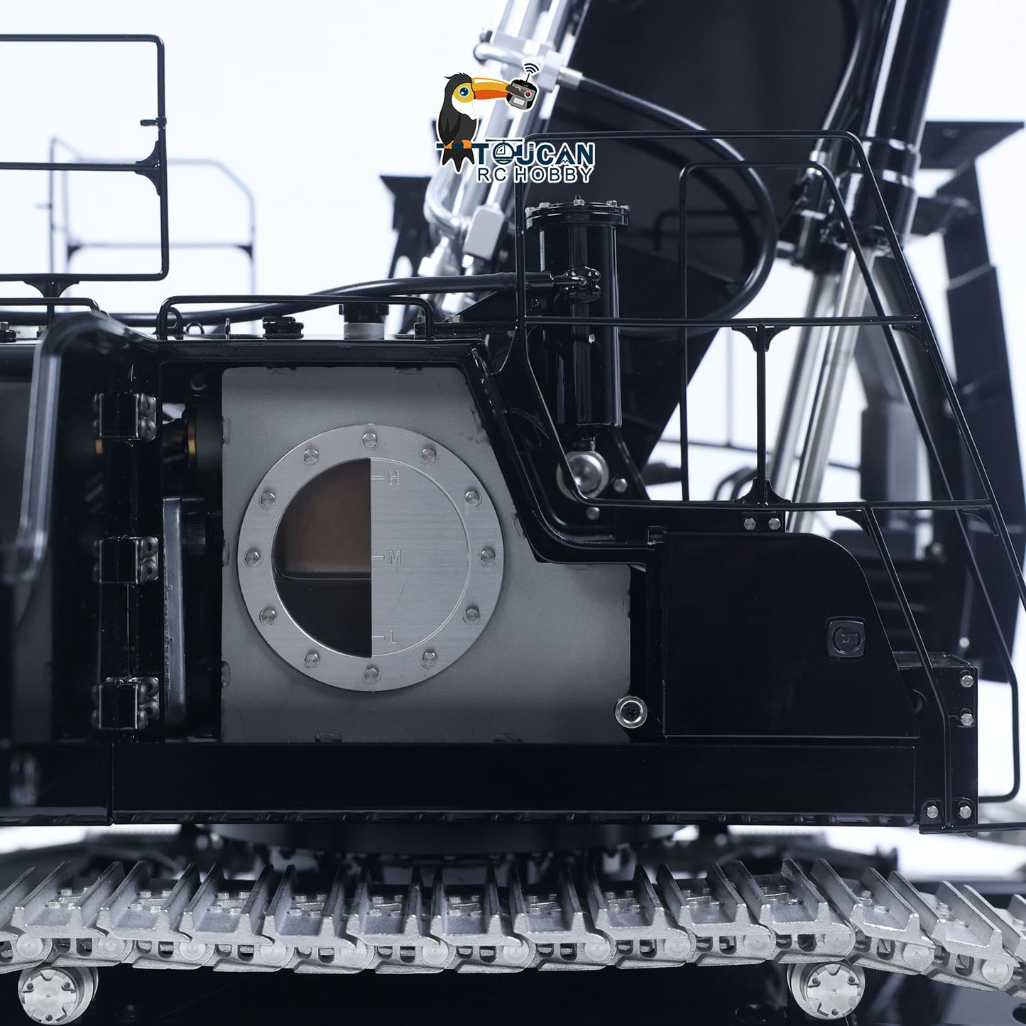 LESU LR956 1/14 RC Digger 7CH Valves 3Arms Radio Control Hydraulic Excavator Metal Chassis Brushless Motor Flysky PL18EV LITE