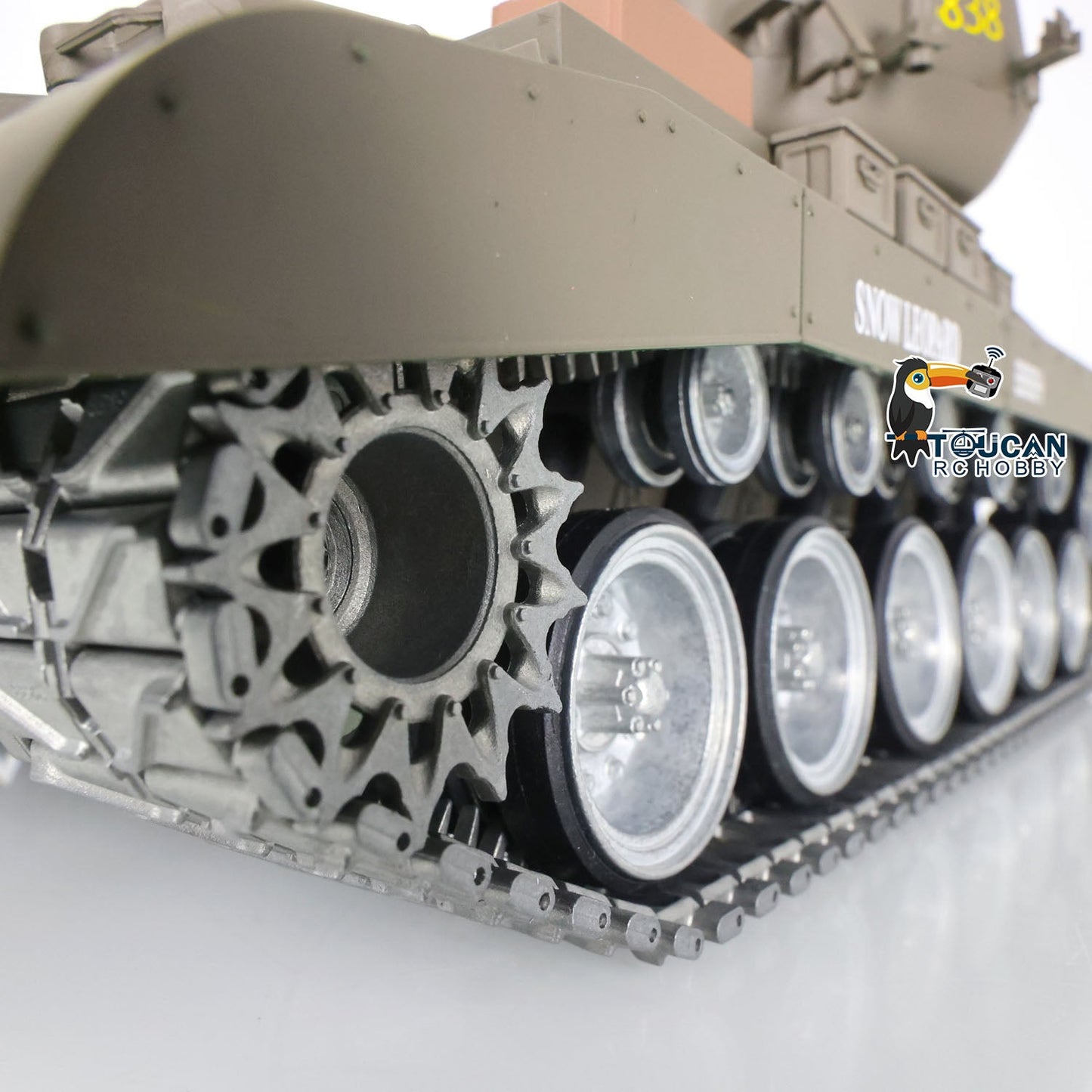 TOUCAN RC HOBBY Henglong 1/16 TK7.0 Profession Russia T90 3938 RTR RC Tank 360 Degrees Turret BB IR Smoke Metal Sprockets Idlers Road Wheels Tracks with Linkages