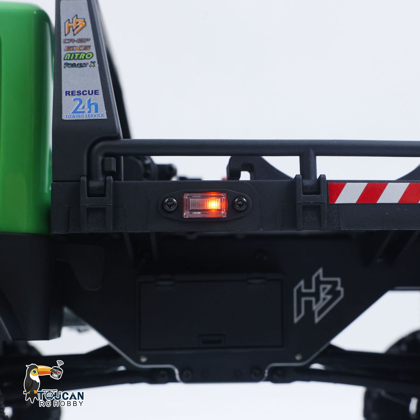Fast Free Shipping for EU 1/18 Remote Control Flatbed Truck 6*6 Electric RC Off Road Vehicle Model Metal Chassis Gear Light System Flysky Radio No Sounds