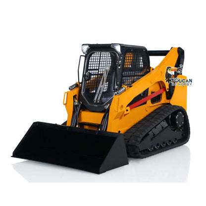 Fast Free Shipping 1/14 SM770 Hydraulic RC Loader Skid-Steer RTR Remote Control Tracked Car Model