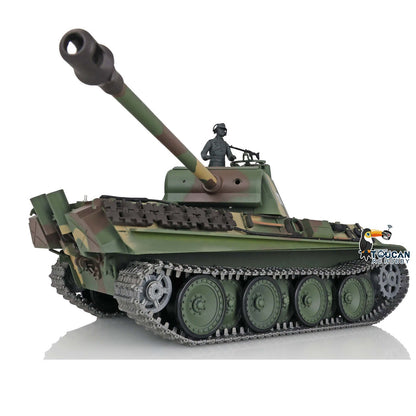 TOUCAN RC HOBBY Henglong 1/16 TK7.0 Promotion German Panther G RTR RC Tank 3879 360 Degrees Turret BB IR Barrel Recoil Smoke FPV Metal Tracks Sprockets Wheels