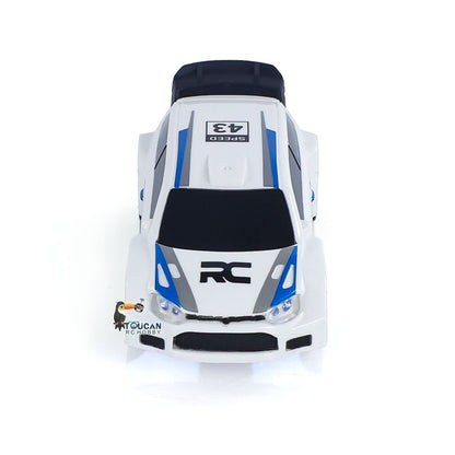 Fast Free Shipping 2.4GHz Mini RC Drift Car 1/43 Racing Vehicles High Speed 4WD Ready to Go Mini Car Toy Radio Battery Lights Model Gyroscope