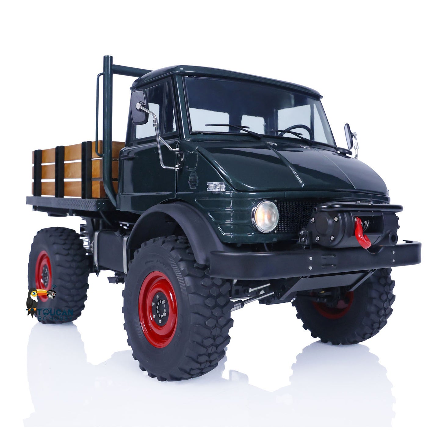 LESU 4X4 1/10 RC Off-road Vehicles Painted Assembled RAVE-UM406 Electric Radio Controlled Cars W/ Light Sound System Winch