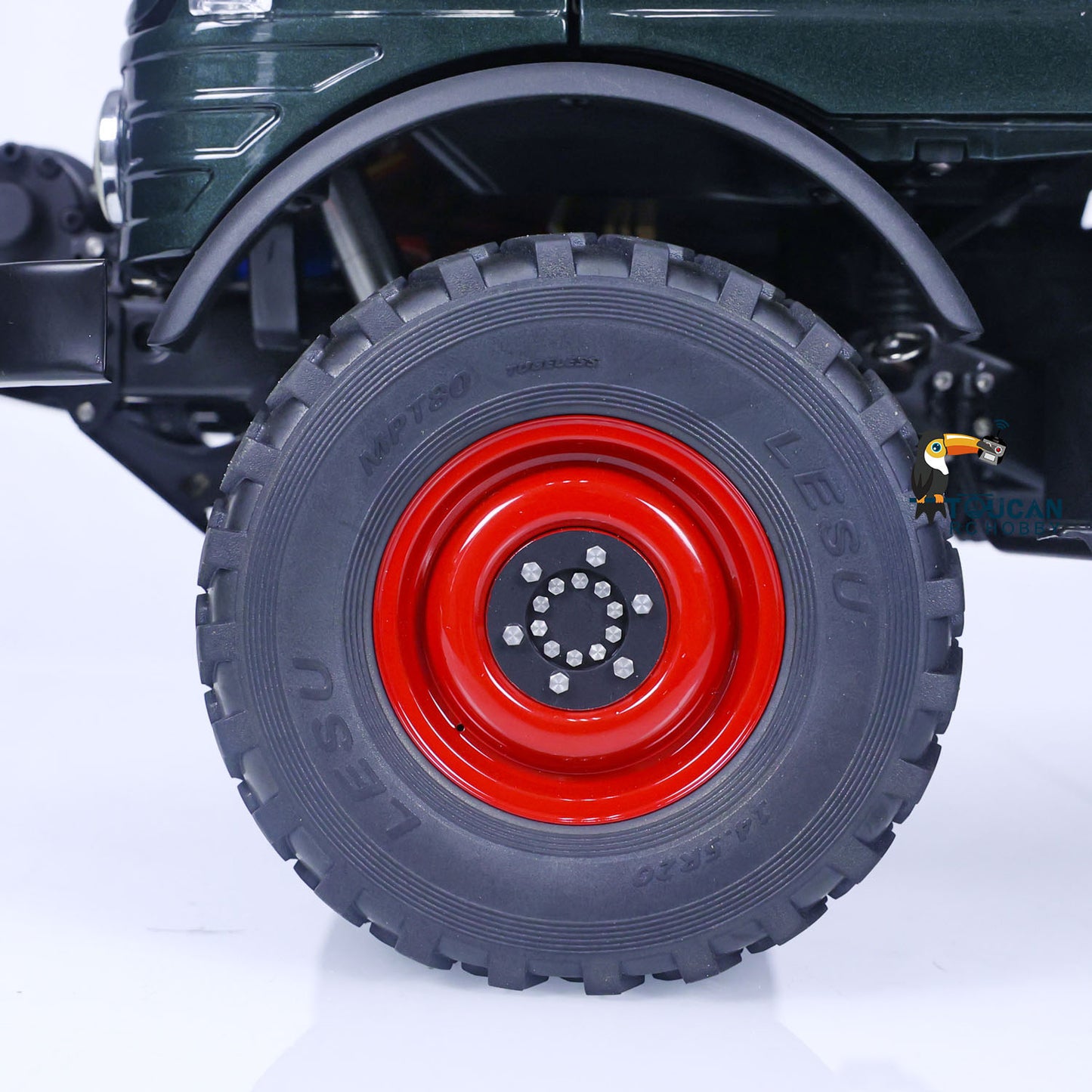 LESU RAVE-UM406 1/10 RC Off-road Vehicles RA-Z001 PNP 4X4 Crawler with 2 Speed Transmission Sound Light System Perfect for Club Events