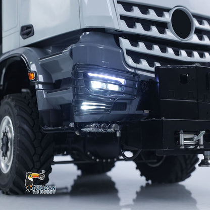 TOUCAN RC HOBBY LXY 4151AK 1/14 Metal RC Agriculture Tractor Truck 6x6 Farm Lorry Hydraulic Crane Fly Jib Arm 3-Speed Gearbox Sound for Model Collector
