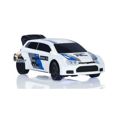 Fast Free Shipping 2.4GHz Mini RC Drift Car 1/43 Racing Vehicles High Speed 4WD Ready to Go Mini Car Toy Radio Battery Lights Model Gyroscope
