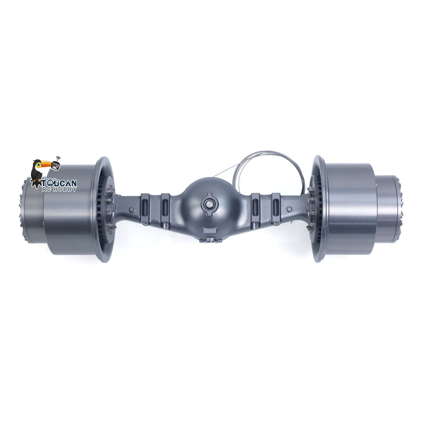 Metal Front Rear Axle Wheel Hub for JDModel 1/14 RC Hydraulic Loader ZW370 DIY Radio Controlled Construction Vehicle