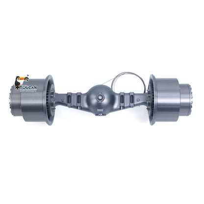 Metal Front Rear Axle Wheel Hub for JDModel 1/14 RC Hydraulic Loader ZW370 DIY Radio Controlled Construction Vehicle